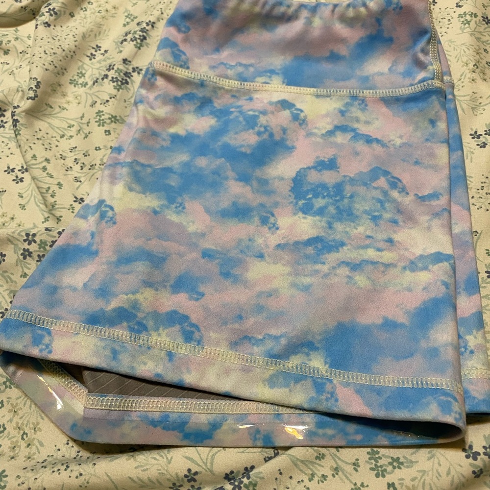 IAB Pastel Cloud Print shorts